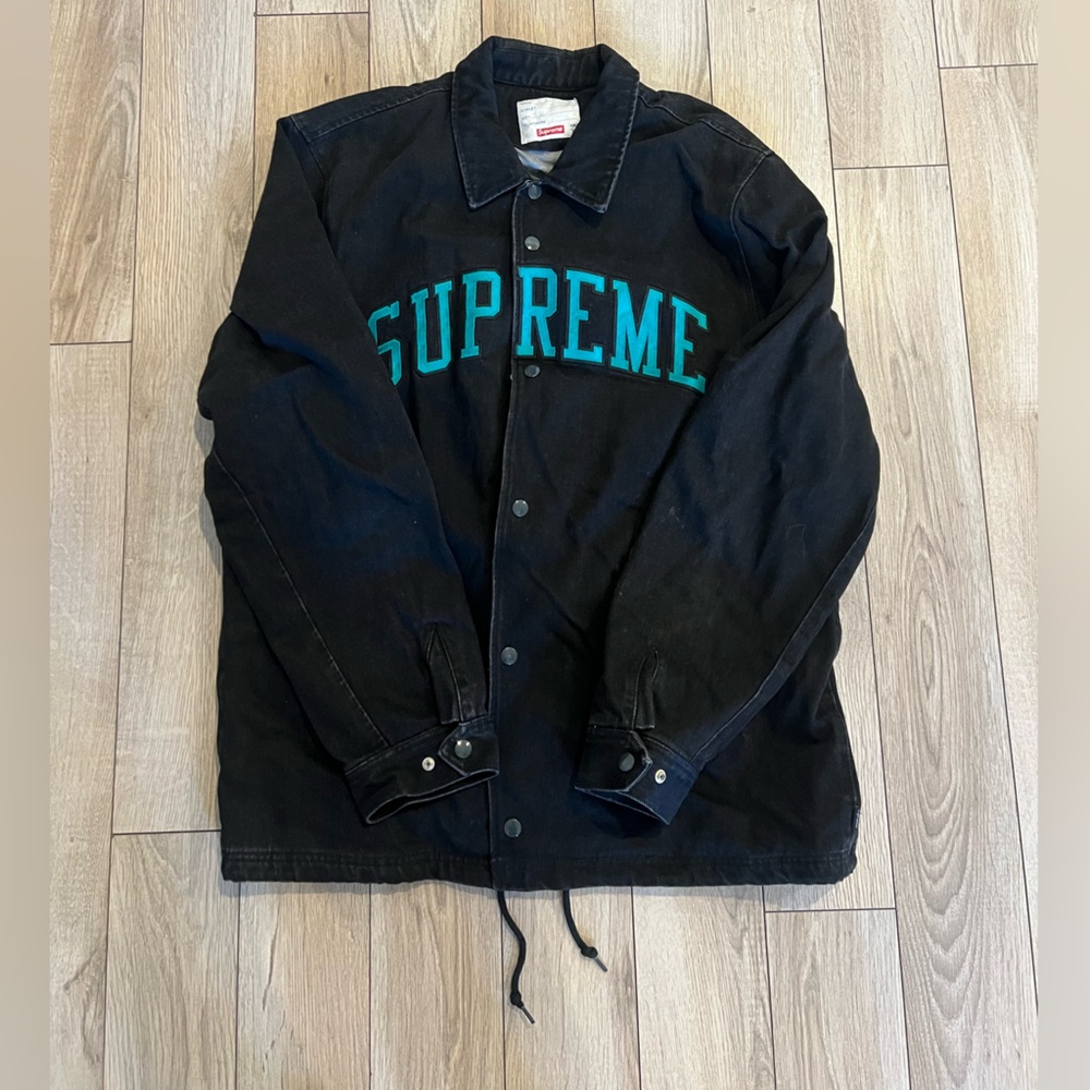 Supreme Black denim jacket